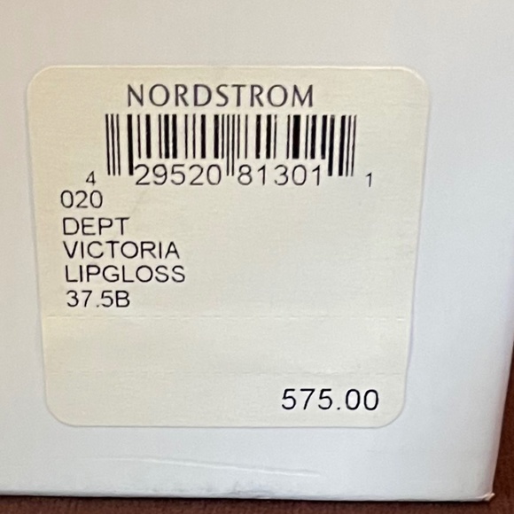 Ron White Signature Victoria Lipgloss Patent Pump Vibrant Red Size 37.5 Heels - Picture 7 of 7